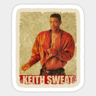 Keith Sweat - NEW RETRO STYLE Sticker